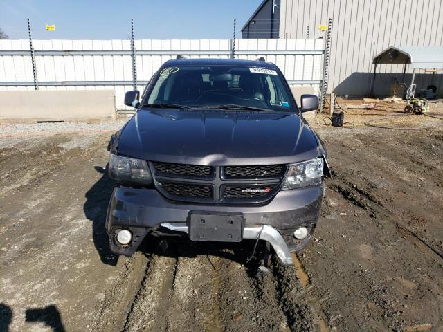 3C4PDCGG5ET292911 - 2014 DODGE JOURNEY CROSSROAD GRAY photo 5