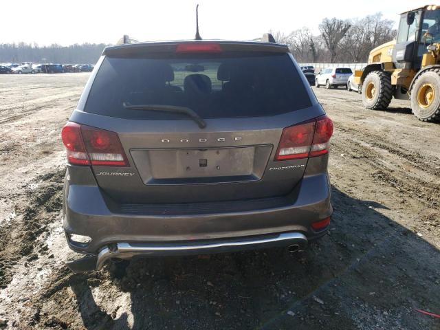 3C4PDCGG5ET292911 - 2014 DODGE JOURNEY CROSSROAD GRAY photo 6