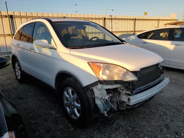 JHLRE48717C098145 - 2007 HONDA CR-V EXL WHITE photo 4