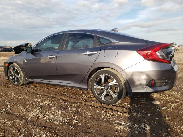 19XFC1F90HE003612 - 2017 HONDA CIVIC TOURING GRAY photo 2