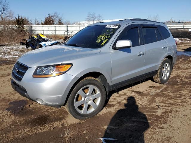 5NMSH73E69H306702 - 2009 HYUNDAI SANTA FE SE SILVER photo 1