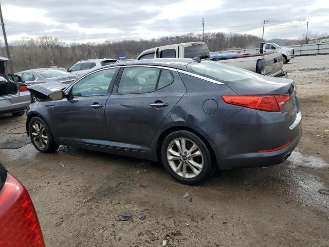 KNAGN4A78B5120313 - 2011 KIA OPTIMA EX GRAY photo 2