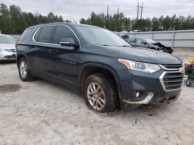 1GNERGKW8LJ273487 - 2020 CHEVROLET TRAVERSE LT BLACK photo 4