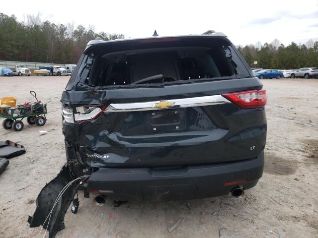 1GNERGKW8LJ273487 - 2020 CHEVROLET TRAVERSE LT BLACK photo 6