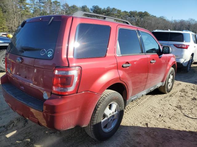 1FMCU0D75CKB48156 - 2012 FORD ESCAPE XLT RED photo 3