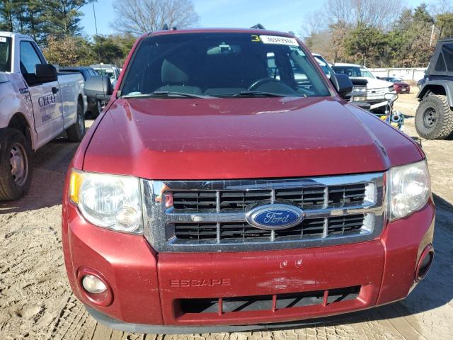 1FMCU0D75CKB48156 - 2012 FORD ESCAPE XLT RED photo 5