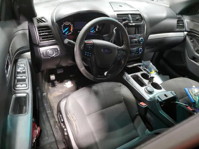 1FM5K8AR0GGC61380 - 2016 FORD EXPLORER POLICE INTERCEPTOR შავი ფოტო 8