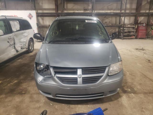 1D4GP45R56B559181 - 2006 DODGE CARAVAN VA SXT BLUE photo 5