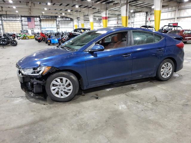 5NPD74LF7JH353005 - 2018 HYUNDAI ELANTRA SE BLUE photo 1