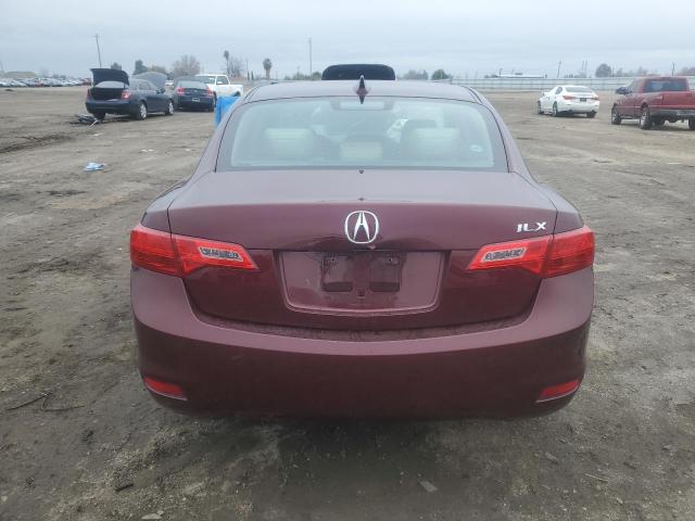 19VDE1F51DE015950 - 2013 ACURA ILX 20 PRE MAROON photo 6