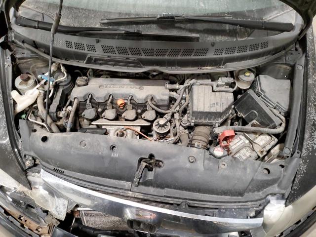 2HGFA16689H019222 - 2009 HONDA CIVIC LX-S Սև լուսանկար 11