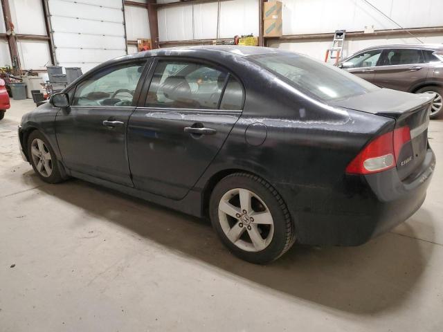 2HGFA16689H019222 - 2009 HONDA CIVIC LX-S Սև լուսանկար 2