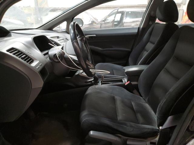 2HGFA16689H019222 - 2009 HONDA CIVIC LX-S Սև լուսանկար 7