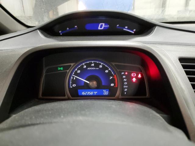 2HGFA16689H019222 - 2009 HONDA CIVIC LX-S Սև լուսանկար 9