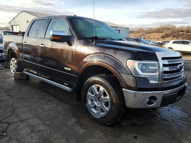 1FTFW1ETXDFB67647 - 2013 FORD F150 SUPERCREW BROWN photo 4