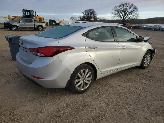 KMHDH4AE4FU229449 - 2015 HYUNDAI ELANTRA SE SILVER photo 3