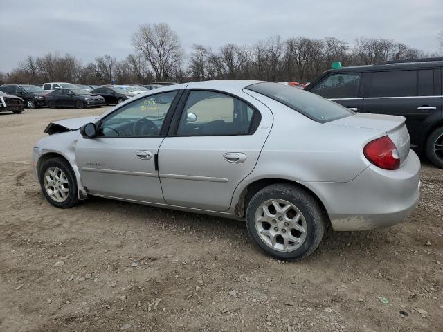 1B3ES46C3YD682418 - 2000 DODGE NEON BASE SILVER photo 2