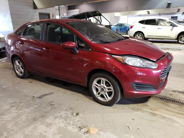 3FADP4BJ8HM125319 - 2017 FORD FIESTA SE BURGUNDY photo 4