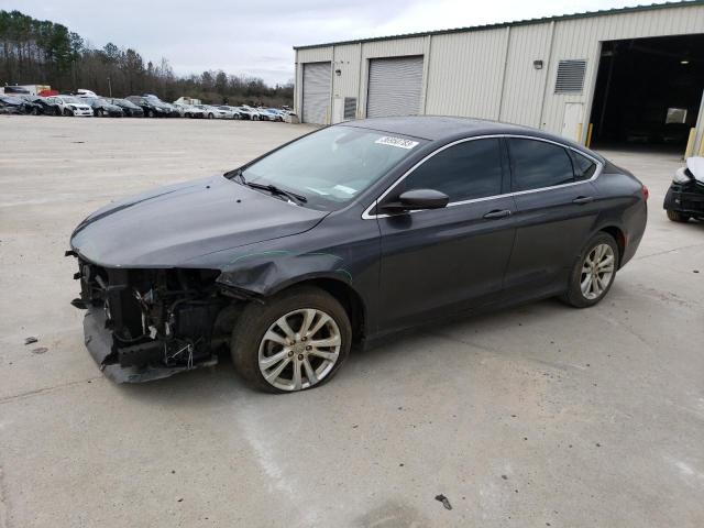 1C3CCCABXFN640108 - 2015 CHRYSLER 200 LIMITED GRAY photo 1