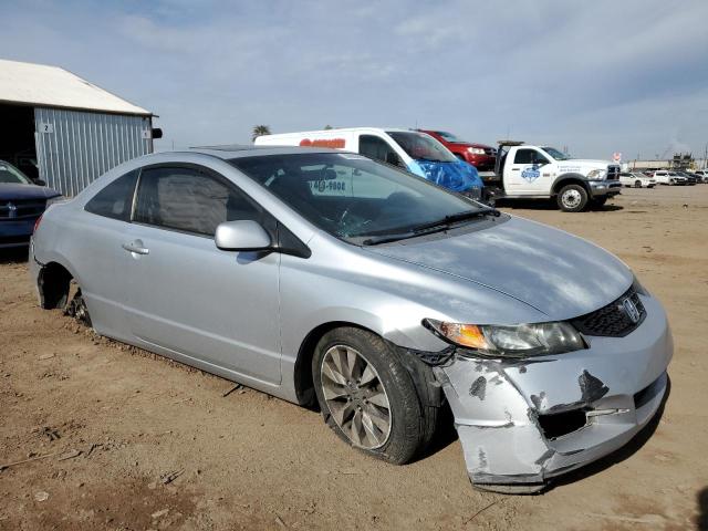 2HGFG12969H534881 - 2009 HONDA CIVIC EXL SILVER photo 4