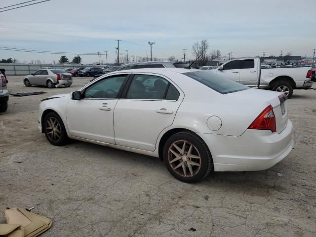 3FAHP0JA7BR258496 - 2011 FORD FUSION SEL WHITE photo 2