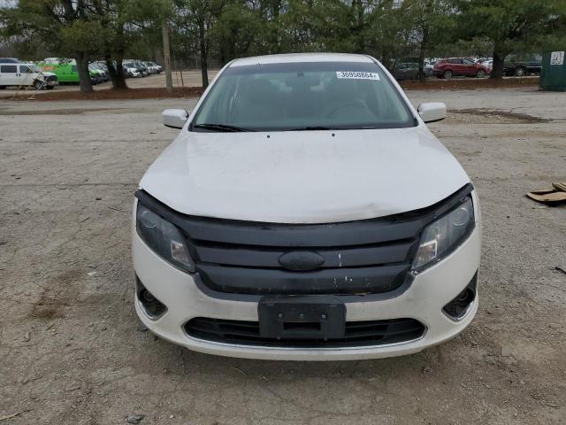 3FAHP0JA7BR258496 - 2011 FORD FUSION SEL WHITE photo 5