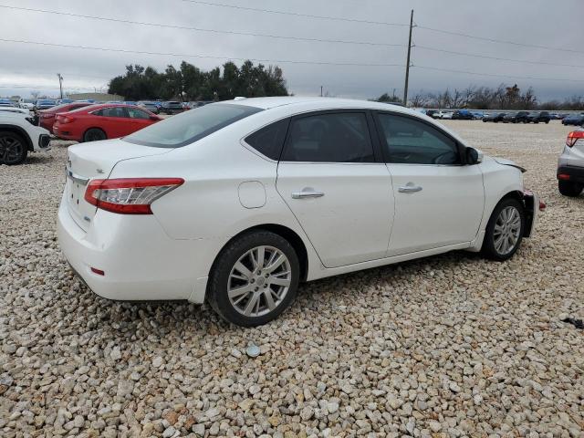 3N1AB7AP7DL616518 - 2013 NISSAN SENTRA S WHITE photo 3