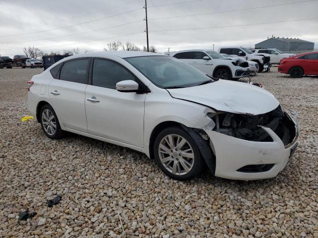 3N1AB7AP7DL616518 - 2013 NISSAN SENTRA S WHITE photo 4