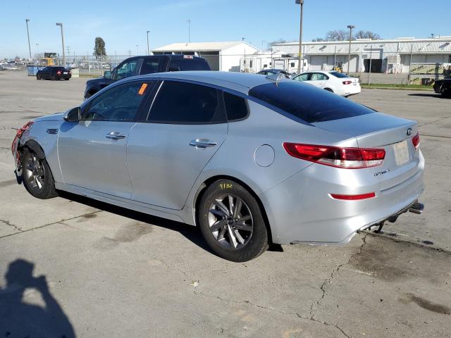 5XXGT4L33KG323964 - 2019 KIA OPTIMA LX SILVER photo 2