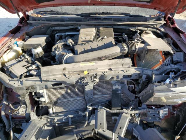 1N6ED1EJ5NN644330 - 2022 NISSAN FRONTIER S RED photo 11