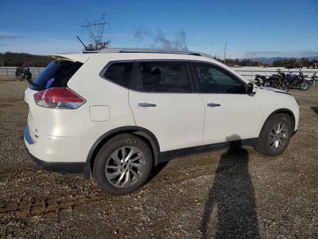 5N1AT2MT3EC778239 - 2014 NISSAN ROGUE S WHITE photo 3