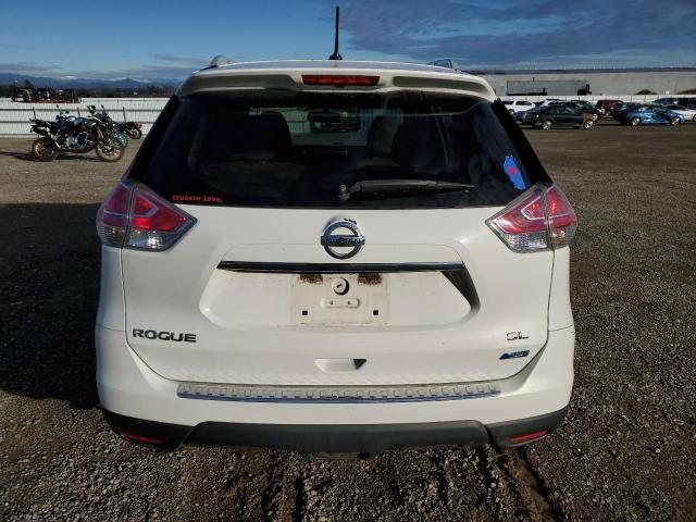 5N1AT2MT3EC778239 - 2014 NISSAN ROGUE S WHITE photo 6