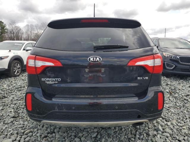 5XYKW4A70FG643767 - 2015 KIA SORENTO SX BLACK photo 6