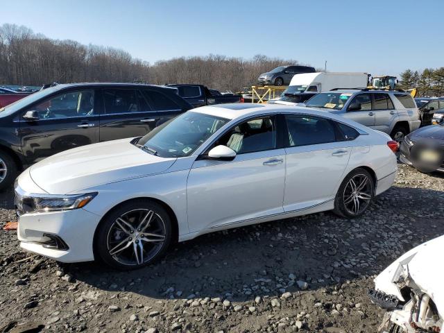 1HGCV2F95NA007660 - 2022 HONDA ACCORD TOURING WHITE photo 1