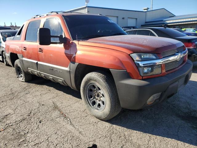 3GNEC13T93G117771 - 2003 CHEVROLET AVALANCHE C1500 ORANGE photo 4