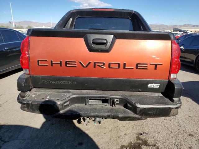 3GNEC13T93G117771 - 2003 CHEVROLET AVALANCHE C1500 ORANGE photo 6