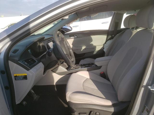 5NPE34AF8HH474400 - 2017 HYUNDAI SONATA SPORT Blau Foto 5