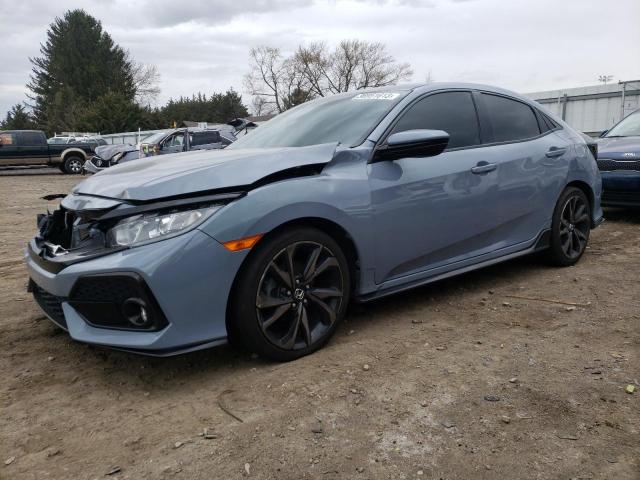 SHHFK7H46KU405075 - 2019 HONDA CIVIC SPORT GRAY photo 1