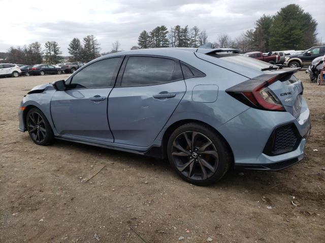 SHHFK7H46KU405075 - 2019 HONDA CIVIC SPORT GRAY photo 2