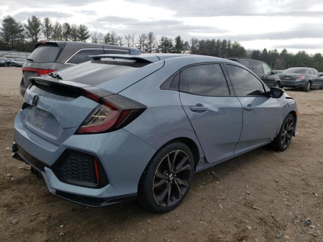 SHHFK7H46KU405075 - 2019 HONDA CIVIC SPORT GRAY photo 3