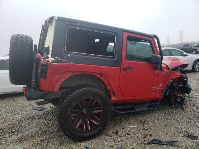 1J4FA24157L227144 - 2007 JEEP WRANGLER X RED photo 3