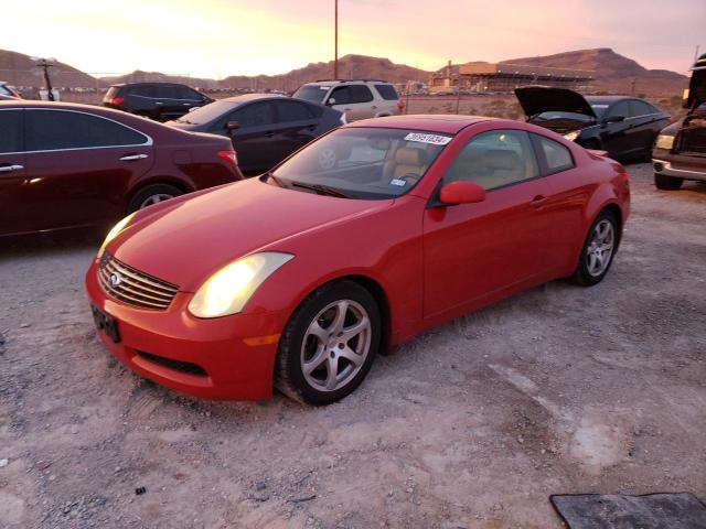 JNKCV54E97M901404 - 2007 INFINITI G35 RED photo 1