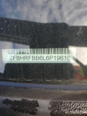 ZFBHRFBB6L6P19610 - 2020 RAM PROMASTER SLT Білий фото 13