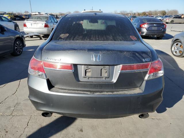 1HGCP3F8XBA000299 - 2011 HONDA ACCORD EXL CHARCOAL photo 6