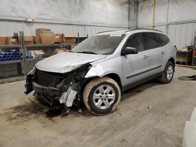 1GNKVFED7EJ234704 - 2014 CHEVROLET TRAVERSE LS SILVER photo 1