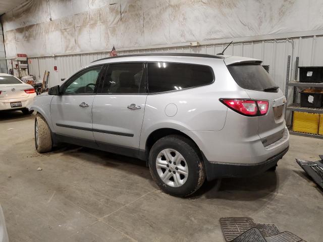 1GNKVFED7EJ234704 - 2014 CHEVROLET TRAVERSE LS SILVER photo 2