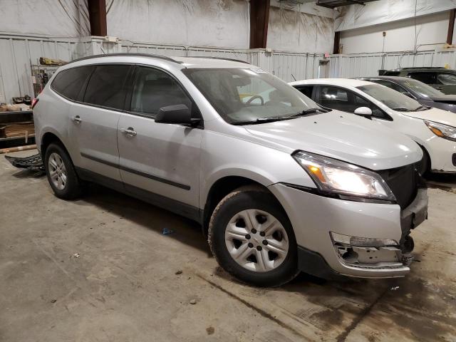 1GNKVFED7EJ234704 - 2014 CHEVROLET TRAVERSE LS SILVER photo 4