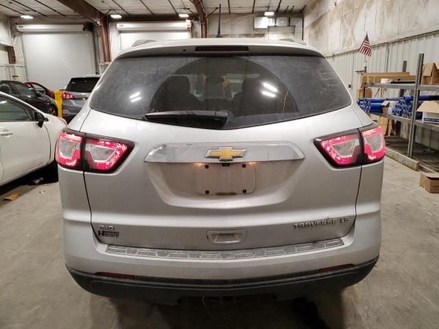 1GNKVFED7EJ234704 - 2014 CHEVROLET TRAVERSE LS SILVER photo 6