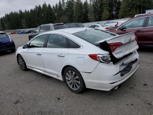 5NPE34AF5GH288070 - 2016 HYUNDAI SONATA SPORT WHITE photo 2