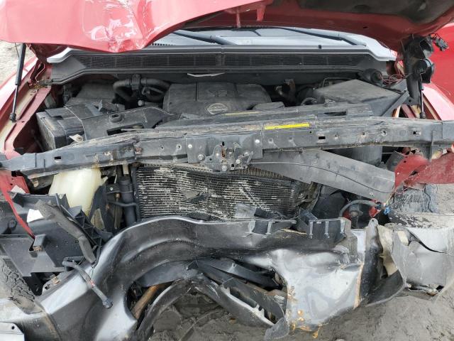 1N6AA07C88N300656 - 2008 NISSAN TITAN XE RED photo 11